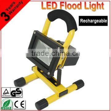 Battery Powered Portable Rechargeable 10W 6V LED Flood Light