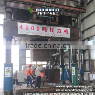 Hydraulic steel pipe press machine