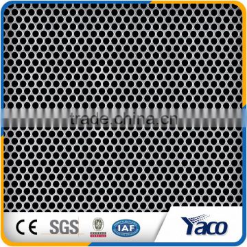 Plain 0.3mm Perforated Metal Mesh Sheet Architecture Material