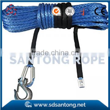21mm 12 strand synthetic winch rope