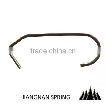 0.076"wire diameter length spring steel wire form 8" length CV power coating hook