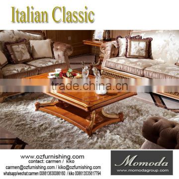 YB62 Luxury Royal Antique Home goods furniture alibaba express furniture veneer top coffee table