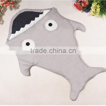 New Design Product Cotton Shark Blanket For Kids
