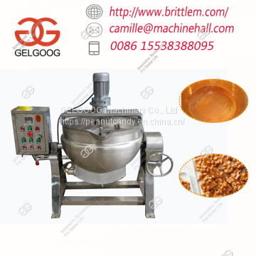 Commercial Electric Jacketed Suger Melting Pan to Process Cereal Bar