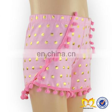 Best selling Girls Pom Pom Shorts Kids Summer Wear Shorts Product Type Toddler Girl Shorts