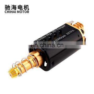 chihai motor CHF-480WA-N52 Nd-Fe-B 32TPA high torque AEG Motor Ver.2 gearbox Long Axis for M4A1-J9 ACR-J10 gel blaster toy