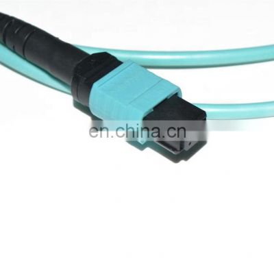 8 12 24 cores single mode Multimode fiber optic cable MTP MPO connector