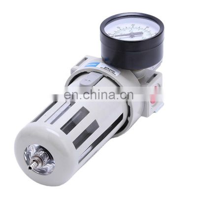 Air Source Treatment BFR2000 3000 4000 Different Pressure Drain Compressed Pneumatic Air Filter Regulator With Gauge