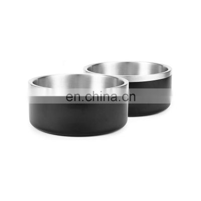 sublimation ceramic plastic raised cute portable aluminium silicone heavy duty melamine twin pet puppy bowl