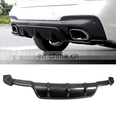 Fit For Bmw X3 X4 2018-2020 Abs Gloss Black Rear Diffuser