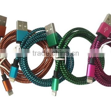 braided charge cable used for iphone6