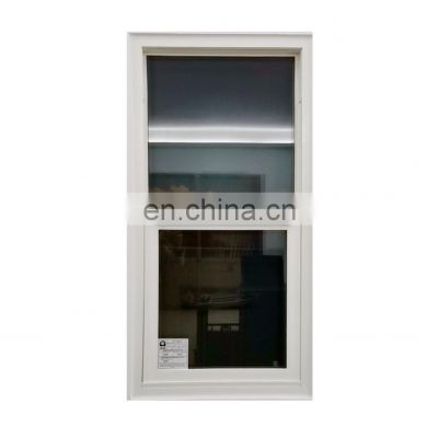 china cost UPVC vertical folding window popular doule or single hung with certificates