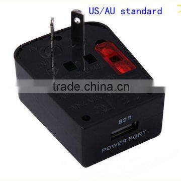 2013 hot universal travel adapter with USA/Australia/Europe/UK worldwide plugs