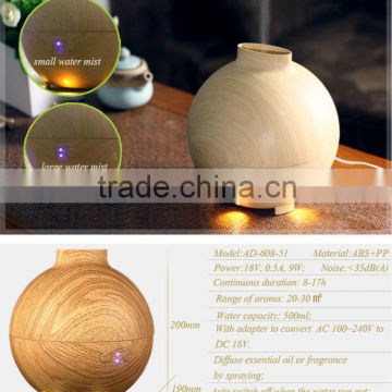 Bamboo and wooden Ultrasonic Aroma Diffuser