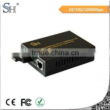 Gigabit Ethernet Point System(tm) Slide-In-Module SC TX1550nm Media Converter