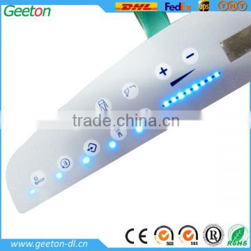 Custom China Waterproof LED Touch Lable Membrane Switch