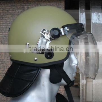 PC material police Anti riot Helmet with mask FBK-5