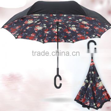 high quality new design Double Layer Inverted Umbrella