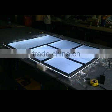 A0-A4 Frameless LED Sensor mirror Light Frames