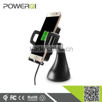 2016 factory supply wireless car charger dock with fantasy design high quality car accessories for Galaxy S2 S5 mini (FC50)