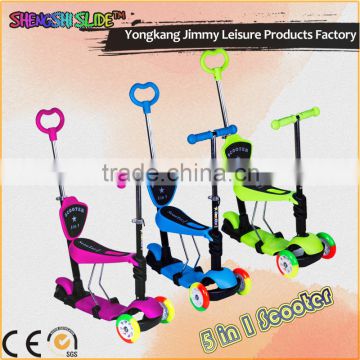 Child Age 5 in 1 Push Scooter