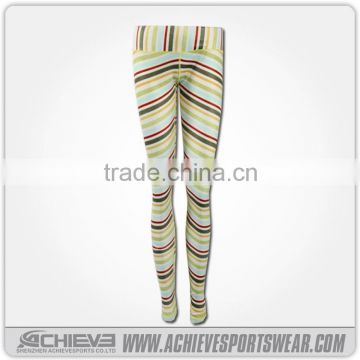 Custom yoga pants pattern printed ladies yoga leggings