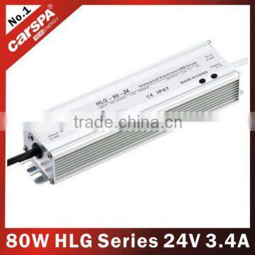 220v ac 24v dc 80W led switching power supply