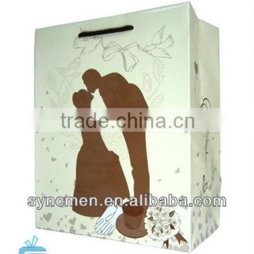 Unique Custom Design Wedding Gift Paper Bag