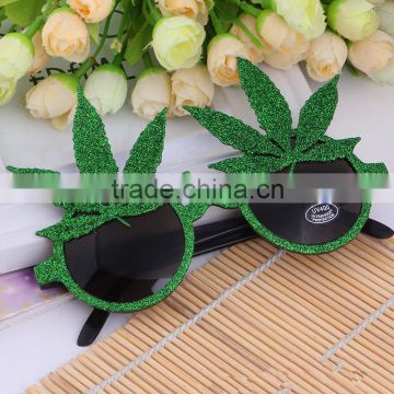 New product leaves shape funky party glasses