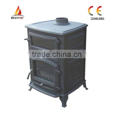 Traditional design solid fuel heating oven