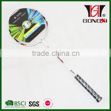 GX-6006 BLACK best sale aluminium&steel badminton racquet/custom badminton rackets/new design badminton racket