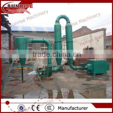 200-300 kg small diesel hot air dryer for sawdust