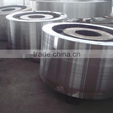 carbon stainless steel casting support roller for rotary kiln