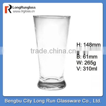 LongRun 310ml 2014 sell fast tall and thin beer drinking glass juice glass cup water glass cup