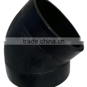 630mm injection molding 45 degree elbow polyethylene pipe fittings