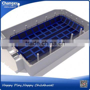 China factory TUV/ASTM/CE certificate free design cheap kids indoor 10ft square trampoline