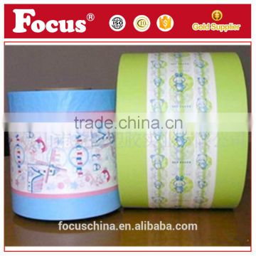 Printed PE film for diaper/adult diaper printed pe film factory