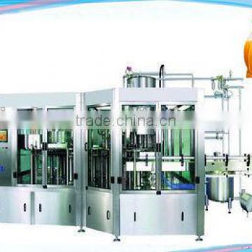 Rotary carbonated can filling machine
