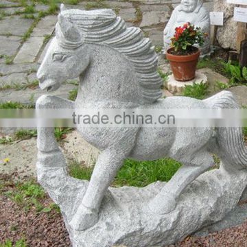 Hot Sale Ornament Granite Stone Horse Garden Statues
