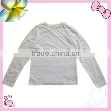 Apparel Stocklots Kids Blank T-shirt color white wholesale