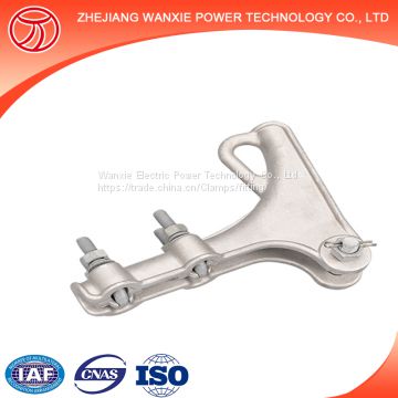 Overhead line bolted type clamp dead-end clamps