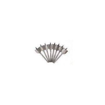 Tin - Coated 38mm Round Shank Flat Wood Drill Bit For Wood Cutting