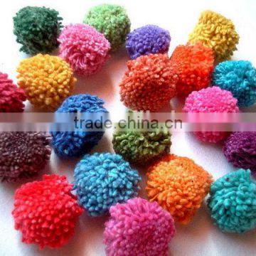 Top quality Crazy Selling cheerleading pompoms with ring