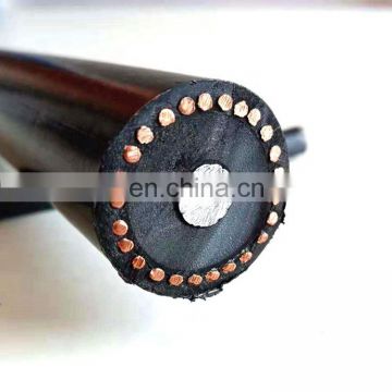 EPR/PVC Power Cable with Copper Tape Shield UL Type MV-105 133% Ins. Level, 220 Mils 15kV Power Cable