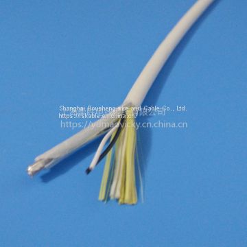 Rov Cable Umbilical Yellow / Blue Sheath  Anti-microbial Erosion Cable