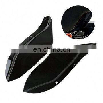 FLHR FLHT FLHX Black Plastic Side Wing Windshield Air Deflector for Motorcycles Harly Davidson