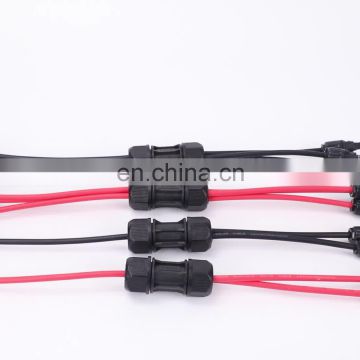 Slocable custom TUV CE 1500VDC extension battery cable with waterproof IP68 connector