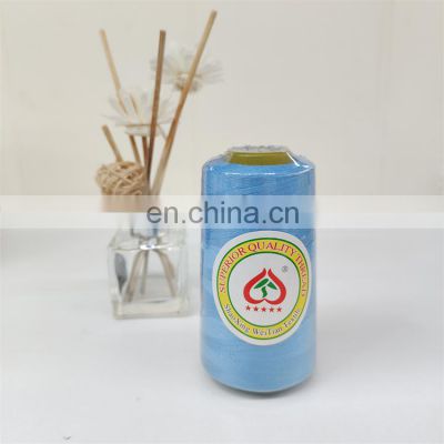 sewing threads stock lots Textile Use 3500yds Good Quality Fastness 50 2 polyester sewing thread
