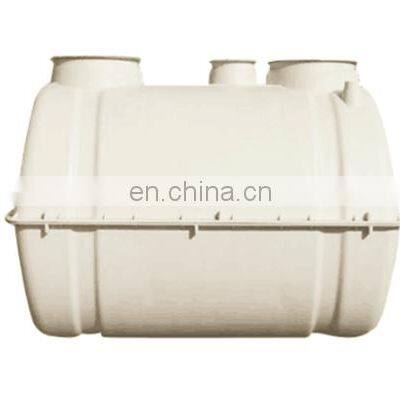 Factory molded household fiberglass FRP septic tank materials