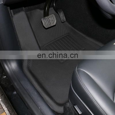 2021 Car Interior Accessories Car Mat Floor For Tesla Model Y Alfombras Autos
